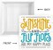 Summer Decor Sign, Inspirational Wooden Box Signs, Coastal Beach Table Decoration, Ocean Theme Home Decor for Living Room Bedroom Kitchen, Sunshine and Flip Flops are My Happy Place Sign 5×5×1.2inches